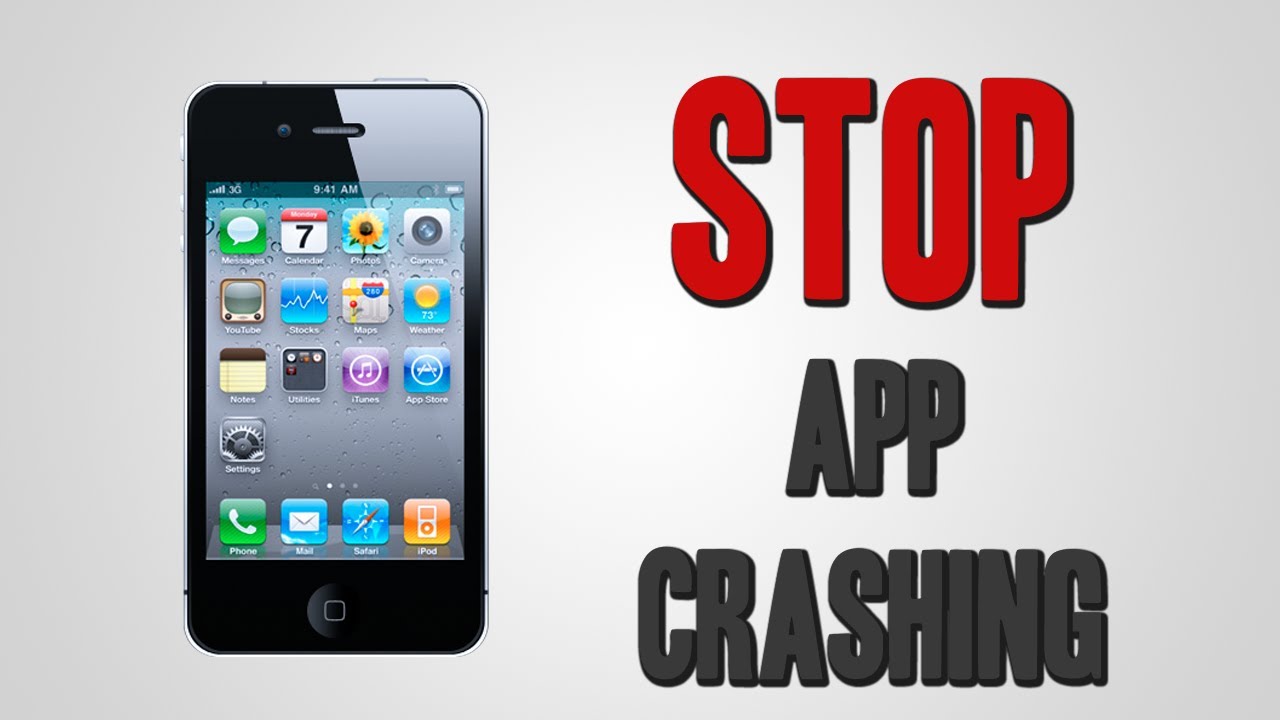 Stop App Crashing | iPhone, iPod Touch, & iPad - YouTube