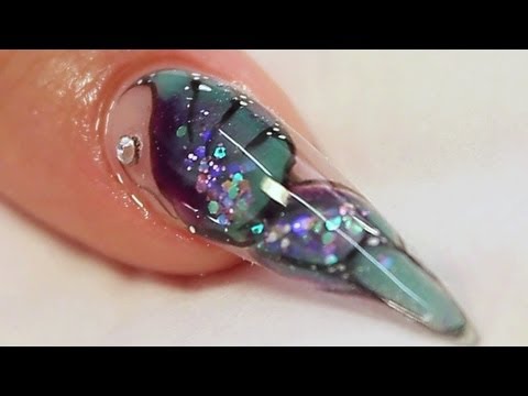 Encapsulated Erfly Stiletto Acrylic Nail Tutorial Video By Naio Encapsulated Erfly Stiletto Acrylic Nail Tutorial Video By Naio Nails For Everything Http