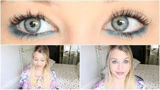 [ Tutoriel Maquillage n°27 ] : Blue summer !