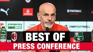 AC Milan v Sassuolo | Best of Press Conference