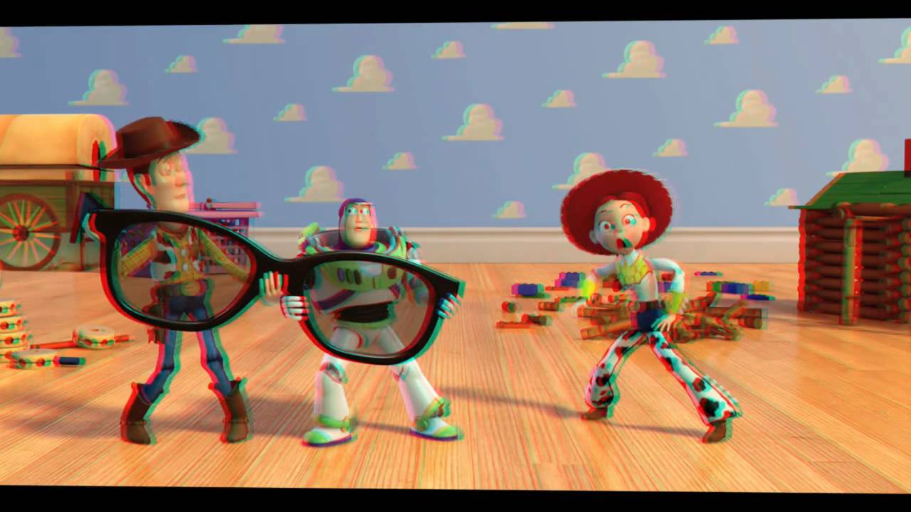 Toy Story 3D Trailer in 3D Anaglyph - YouTube