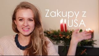 Paczka dobroci z USA, czyli haul/zakupy