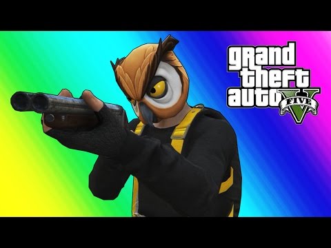 GTA 5 Online Funny Moments - Bubble Daryl Shotgun & Sumo Gamemode (Give Birth!)