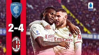 Kessie, Florenzi, Theo Hernández | Empoli 2-4 AC Milan | Highlights Serie A