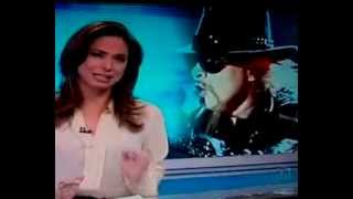 AXL ROSE (entrevista ao SBT)