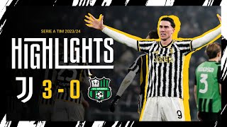 HIGHLIGHTS | JUVENTUS 3-0 SASSUOLO | VLAHOVIC DOUBLE & CHIESA FOR THE WIN⚪️⚫️