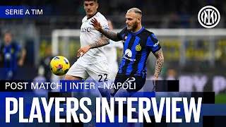 FEDERICO DIMARCO | INTER 1-1 NAPOLI PLAYERS INTERVIEW 🎙️⚫🔵??