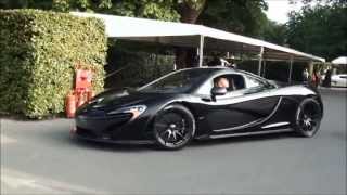 Stealthy McLaren P1 Fast Acceleration @Goodwood Festival Of Speed 2013