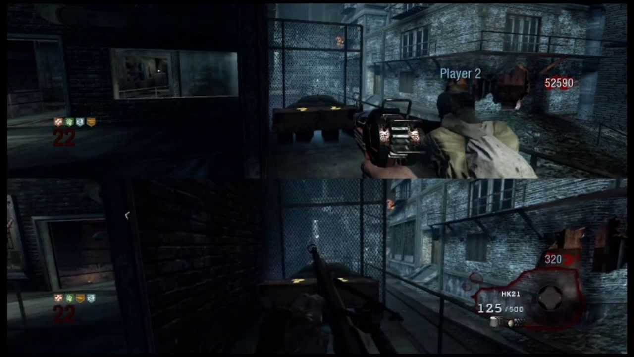 Black Ops Zombies Der Riese Split Screen Live Dual Commentary Ft ...