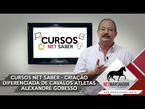 Curso: Criação diferenciada de cavalos atletas - Alexandre Gobesso