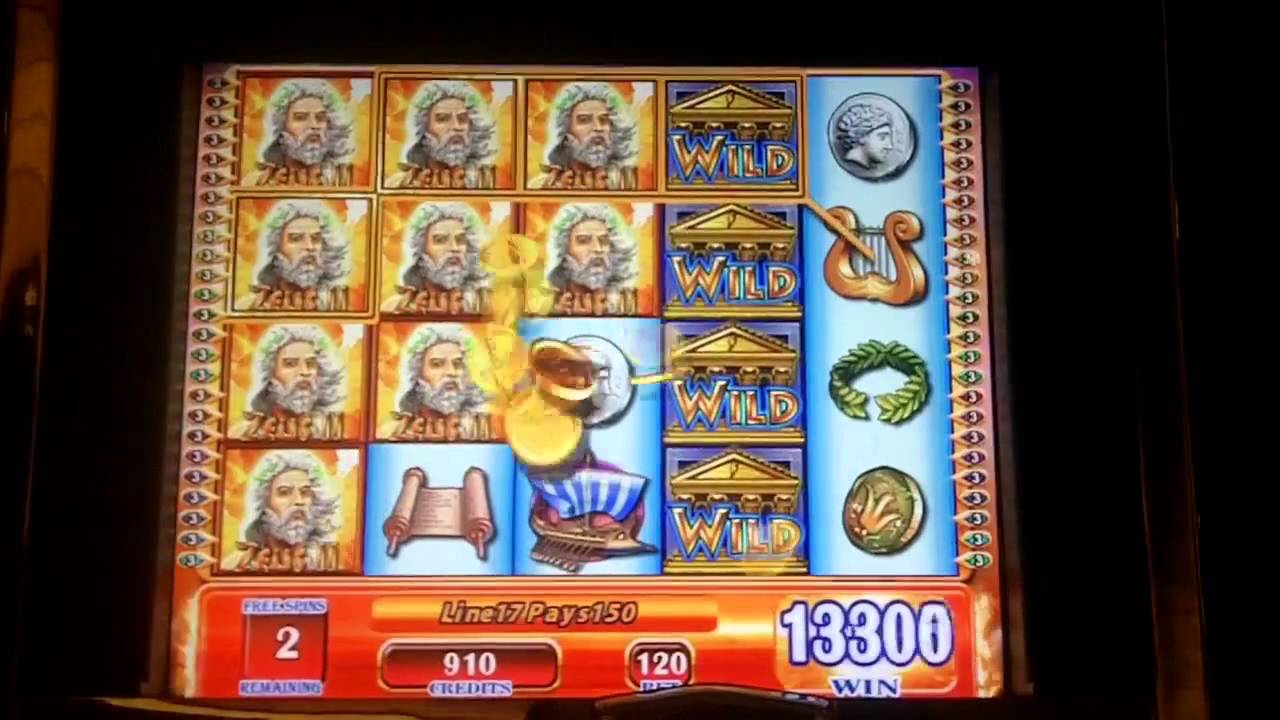 WMS Gaming - Super Hot Hot Respin Zeus II Slot Bonus ~ BIG WIN ...