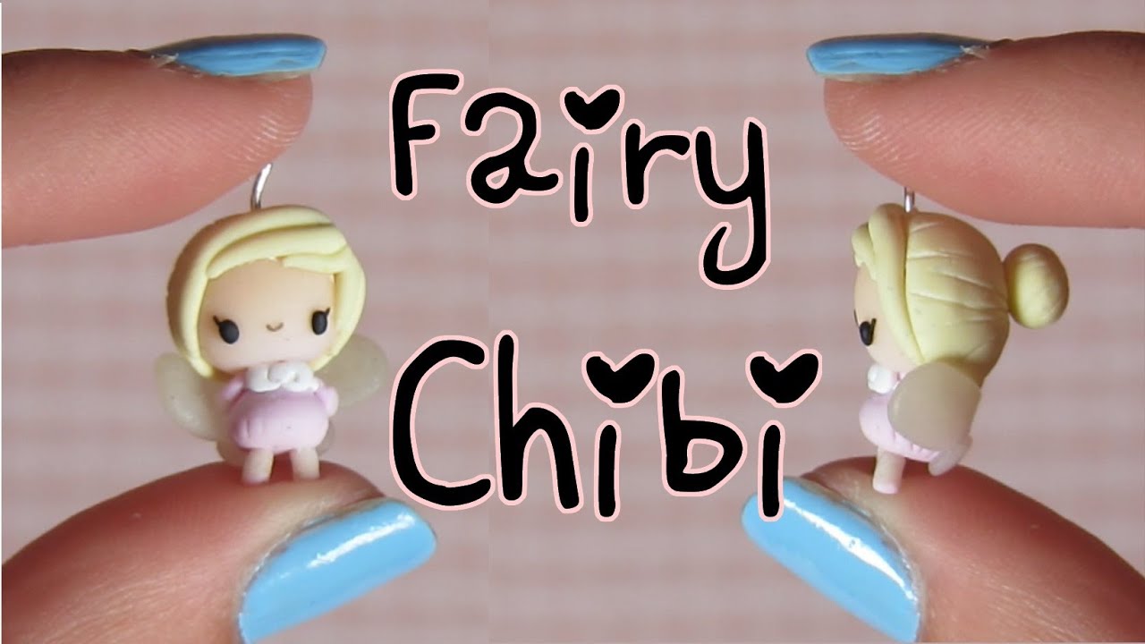 Fairy Chibi Tutorial: Polymer Clay Charm. - YouTube