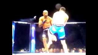 Perna quebrada Anderson Silva