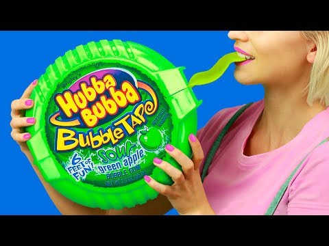 7 DIY Giant Candy vs Miniature Candy / Funny Pranks!