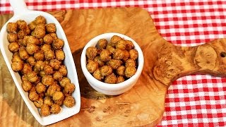 Würziger KICHERERBSEN SNACK | Low Carb und vegan