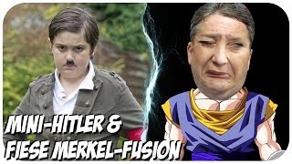 Kinder-Hitler und Merkel-Fusion... Wenn Dummheit wehtut...