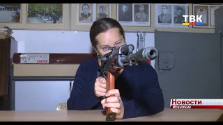 Тир в учебном классе. В Искитиме проходит открытое первенство по стрельбе из лазерного оружия