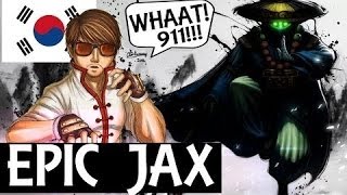 EPIC JAX ! LE génie Korean Game - Un Lee Sin un peu MAD !!