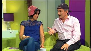 Anne Doyle raps on Late Lunch Live, TV3.