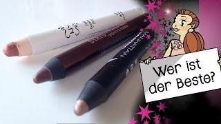 Der grosse Jumbo Eyeshadow Pencil Vergleich