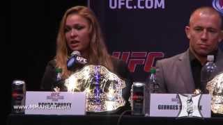 UFC World Tour 2013: Velasquez, Jones, GSP, Rousey + more (LIVE! / complete & unedited)