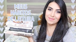 TAG: Meus Hábitos de Leitura