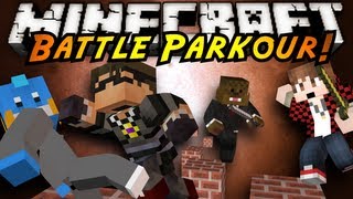 Minecraft Mini-Game : BATTLE PARKOUR!