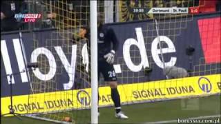 Borussia Dortmund - St Pauli 1 - 0 Barrios Goal Tor 19.02.2011