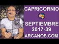 Video Horscopo Semanal CAPRICORNIO  del 24 al 30 Septiembre 2017 (Semana 2017-39) (Lectura del Tarot)