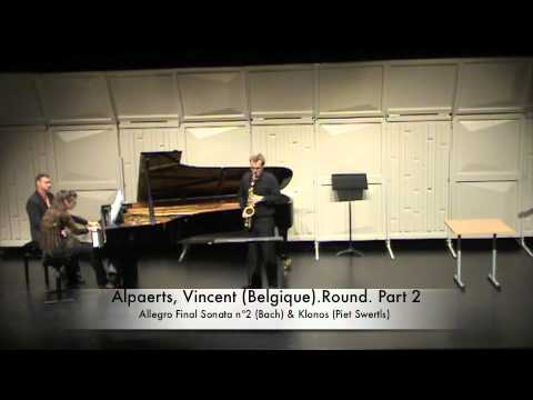 Alpaerts, Vincent (Belgique).1st Round. Part 2