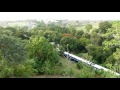 Breathtaking view of Andhra Pradesh Express speeding with a WAP-7!