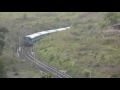 Breathtaking view of Andhra Pradesh Express speeding with a WAP-7!