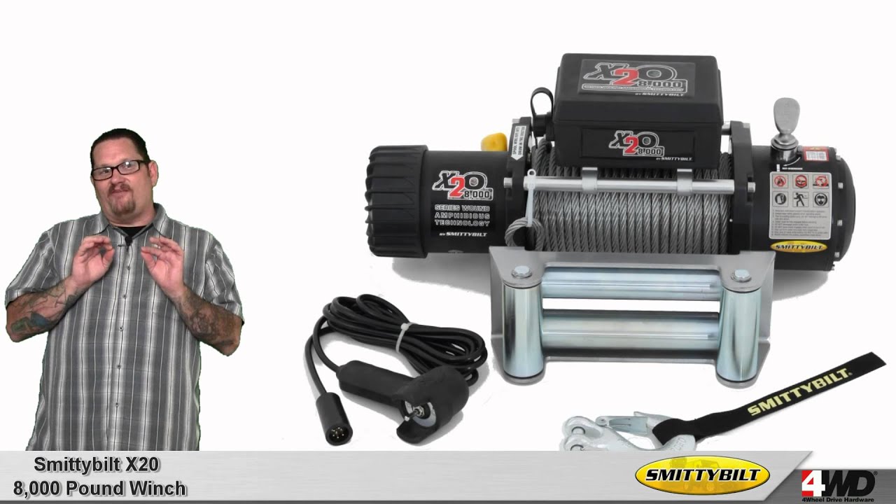 Smittybilt - X20 8 000 Pound Winch