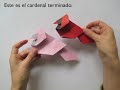 3 - How To Fold An Origami Cardinal