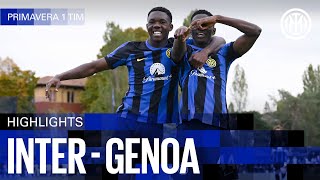 TWO GOALS AND FIRST PLACE 🤩? | U19 HIGHLIGHTS | CAMPIONATO PRIMAVERA 1 TIM 23/24⚽⚫🔵??