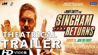 Singham Returns | Theatrical Trailer | Ajay Devgn & Kareena Kapoor