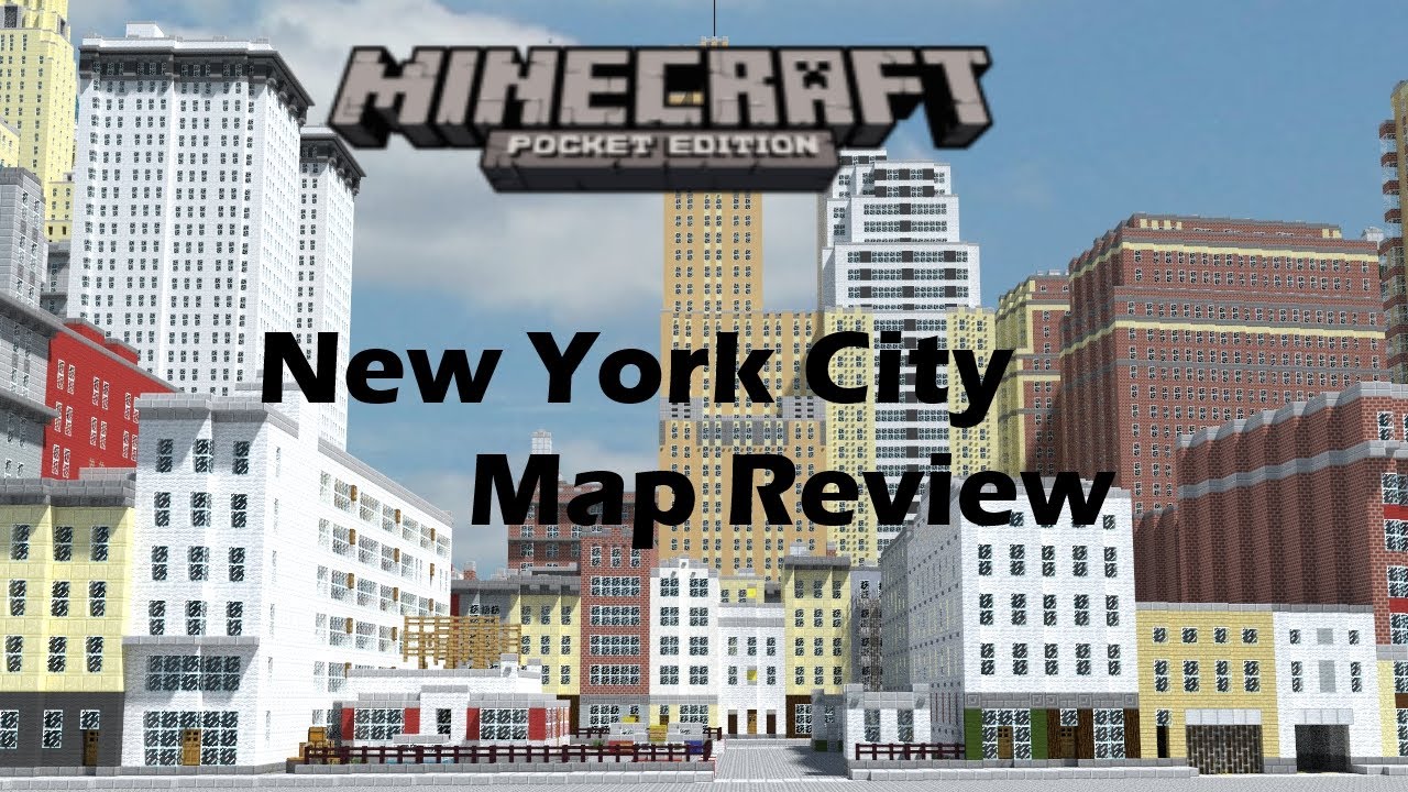 new york city map for 1.11.2 for minecraft
