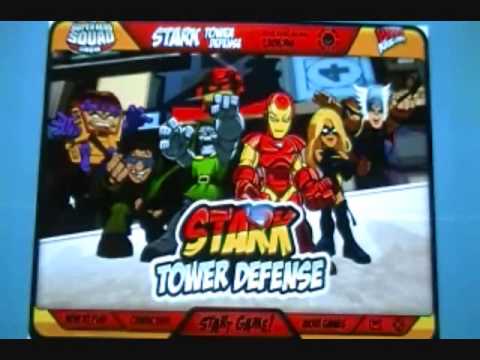 SUPER HERO SQUAD: STARK TOWER DEFENSE GAME -- P1 BY RALPH JAGUAR