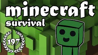 Minecraft Survival - Aflevering 197 "Creeper des DOODS!"