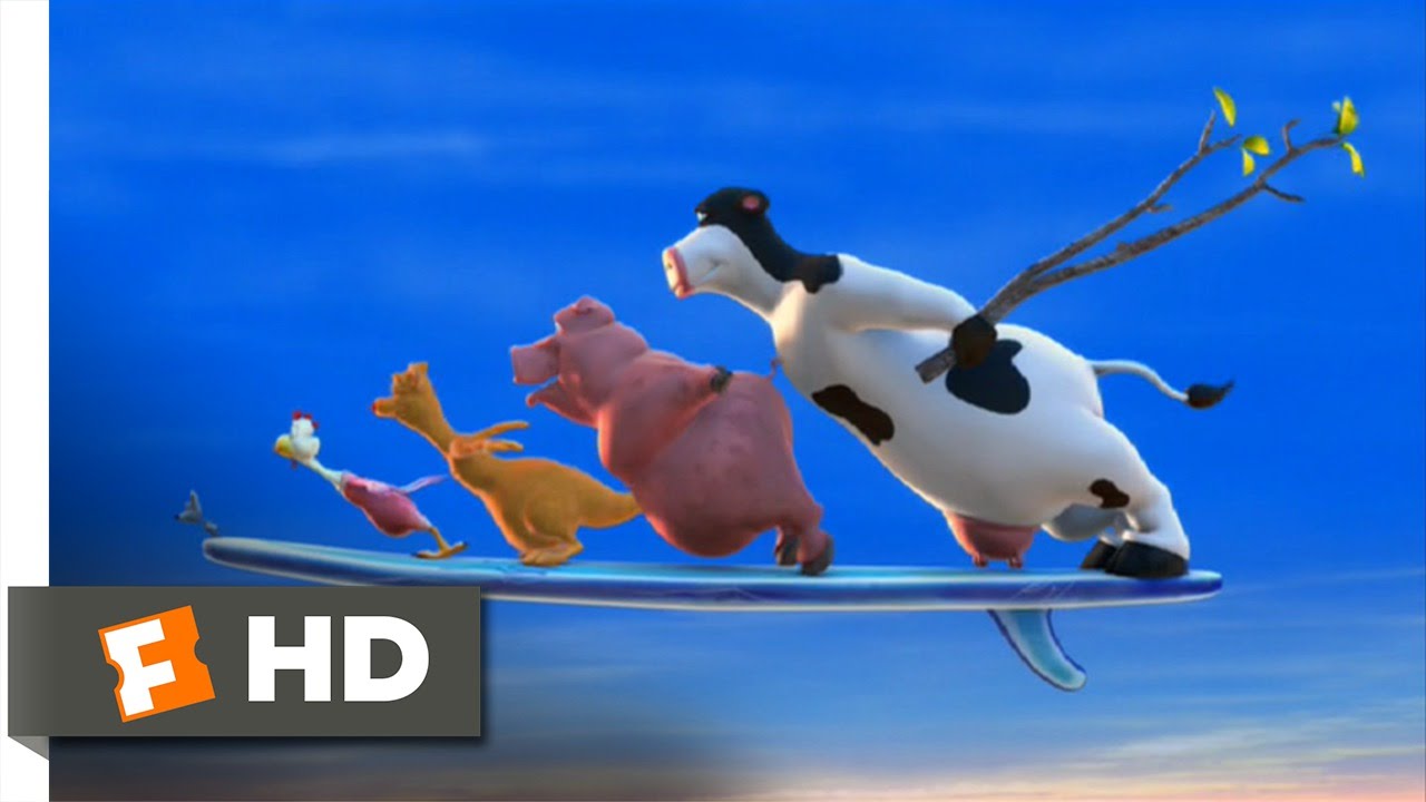 Barnyard (1/10) Movie CLIP - Farm Surfing (2006) HD - YouTube