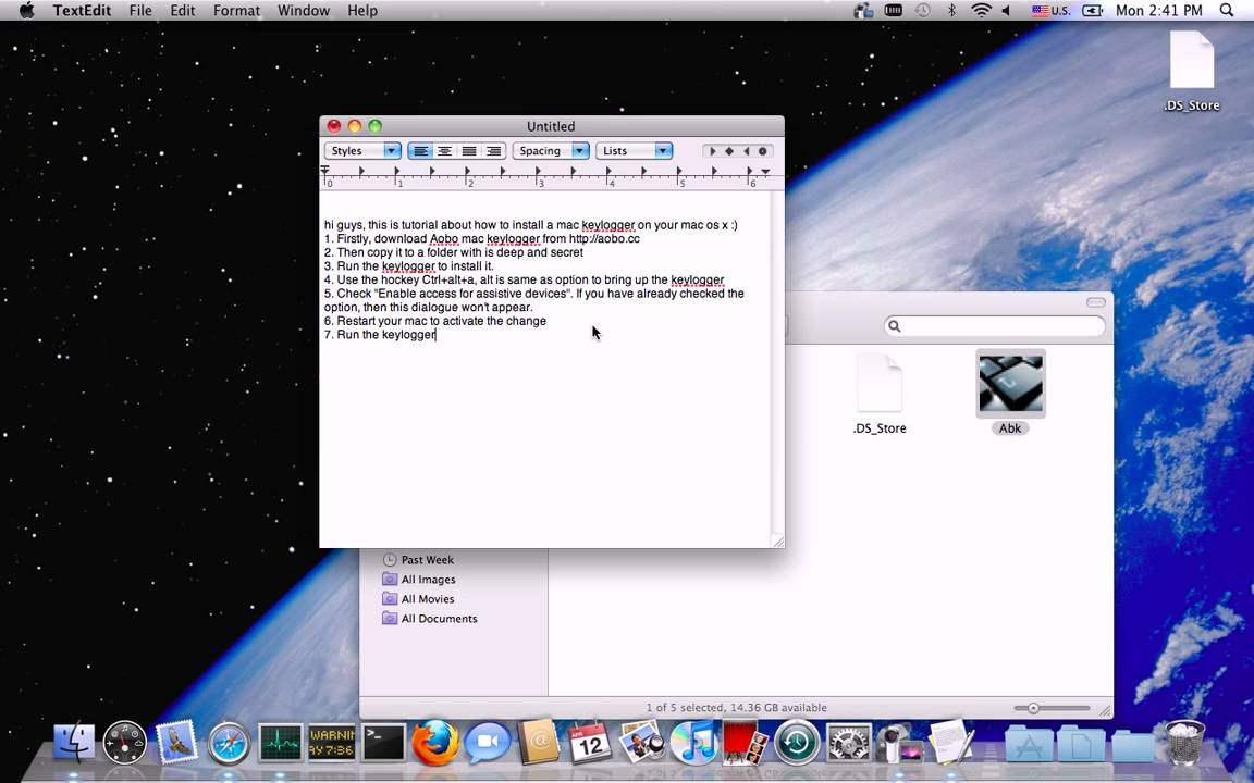 Aobo Mac Keylogger installation and Configuration guide - YouTube