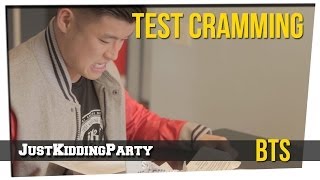 "Movies vs Real Life: Test Cramming" Behind The Scenes