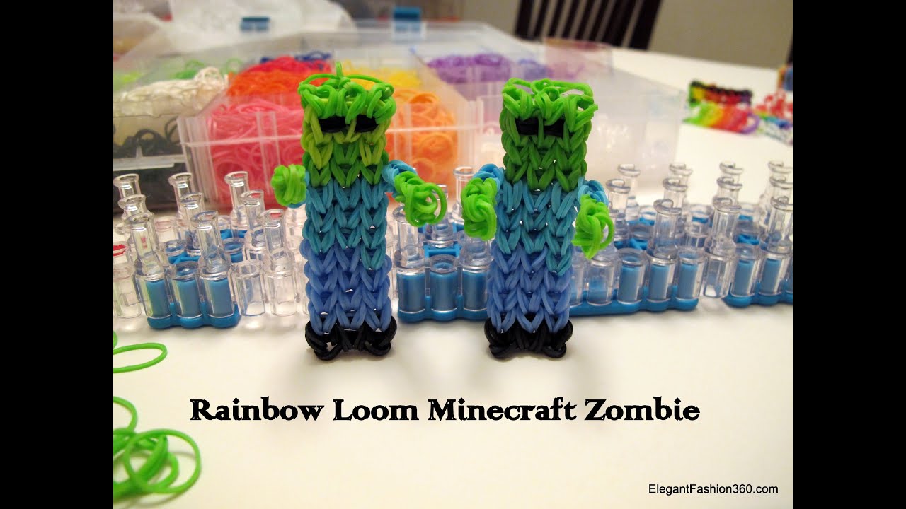 Minecraft Rainbow Loom Minecraft Rainbow Loom