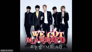 MBLAQ (엠블랙) - 오늘밤 (Tonight) [We Got Married OST]