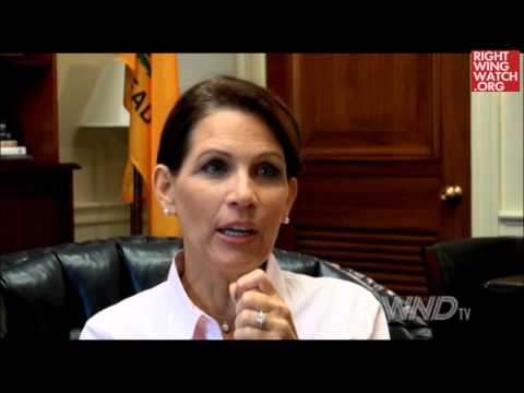 Michele Bachmann explains 'the way we spank the president'