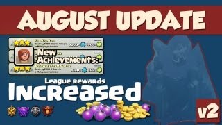 #02[Update August 2013 - Clash of Clans] Magierturm Level 8, mehr Liga Bonus, neue Errungenschaften