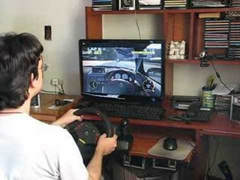 Race Driver GRID + Logitech MOMO Racing - YouTube