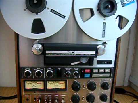 Teac A-7300 Reel to Reel Tape Deck Demonstration - YouTube