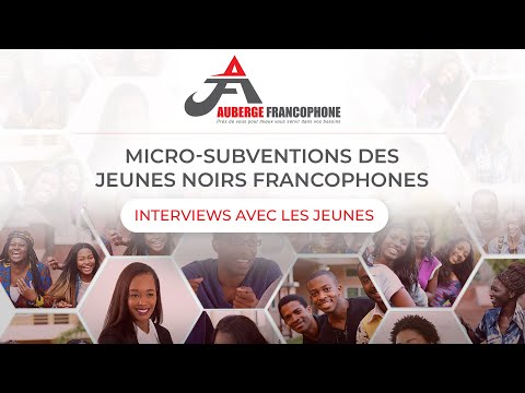 Interviews de Micro-subventions des jeunes noirs du weekend du 12 mars 2024, partie 1