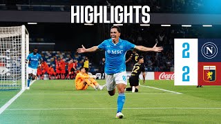 Napoli - Genoa 2-2 | Serie A - 36ª giornata
